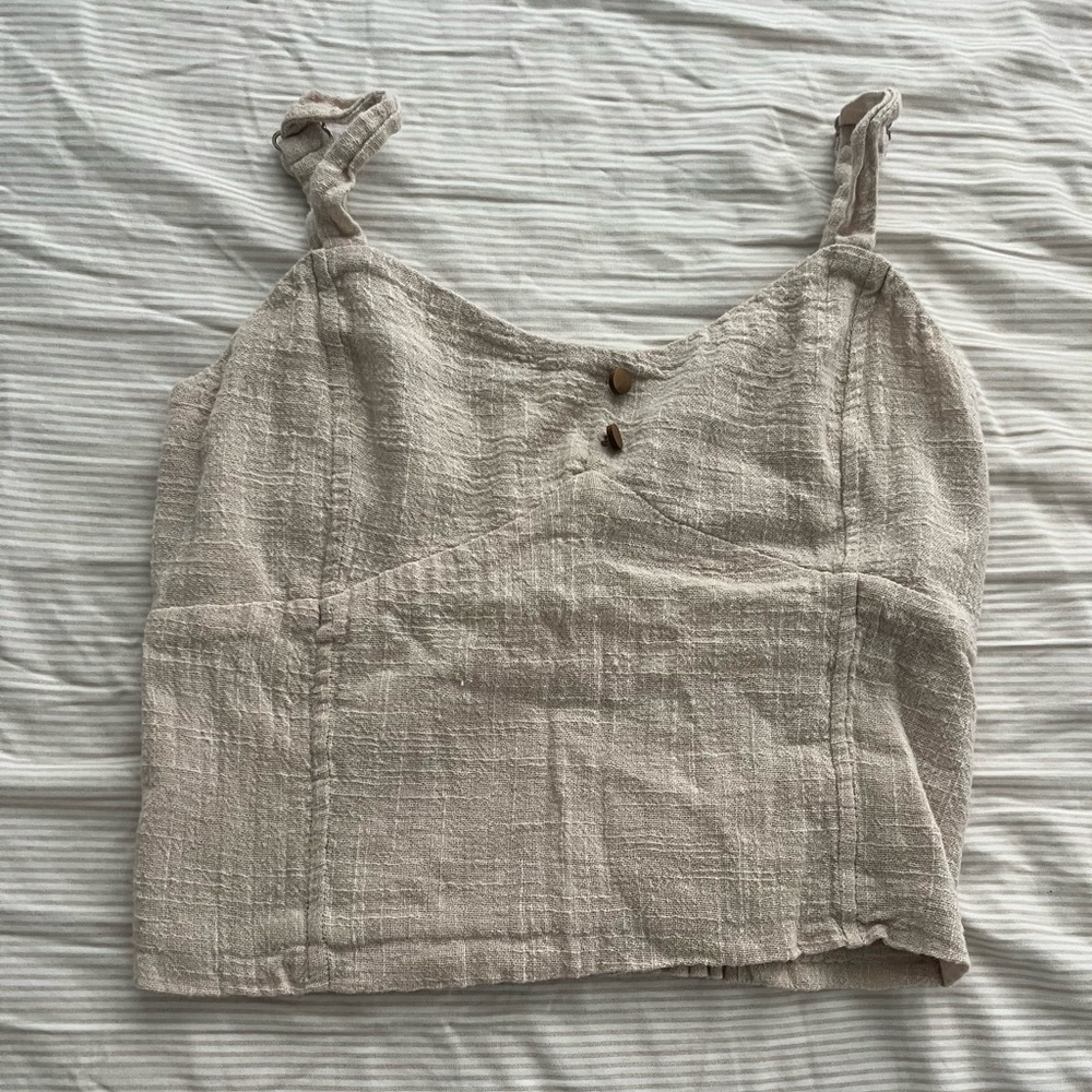 Beige tank small